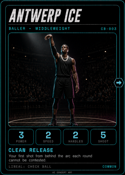 Antwerp Ice, Baller · Middleweight