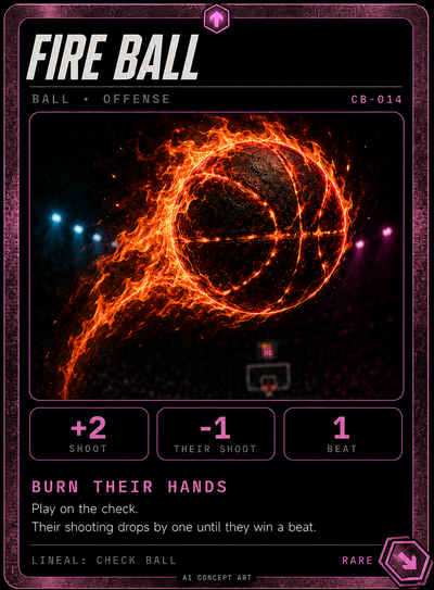 Fire Ball, Ball · Offense